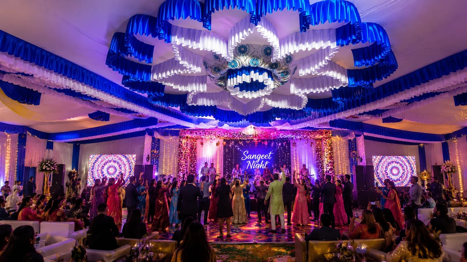 Ceiling supplied by TentMart, Delhi