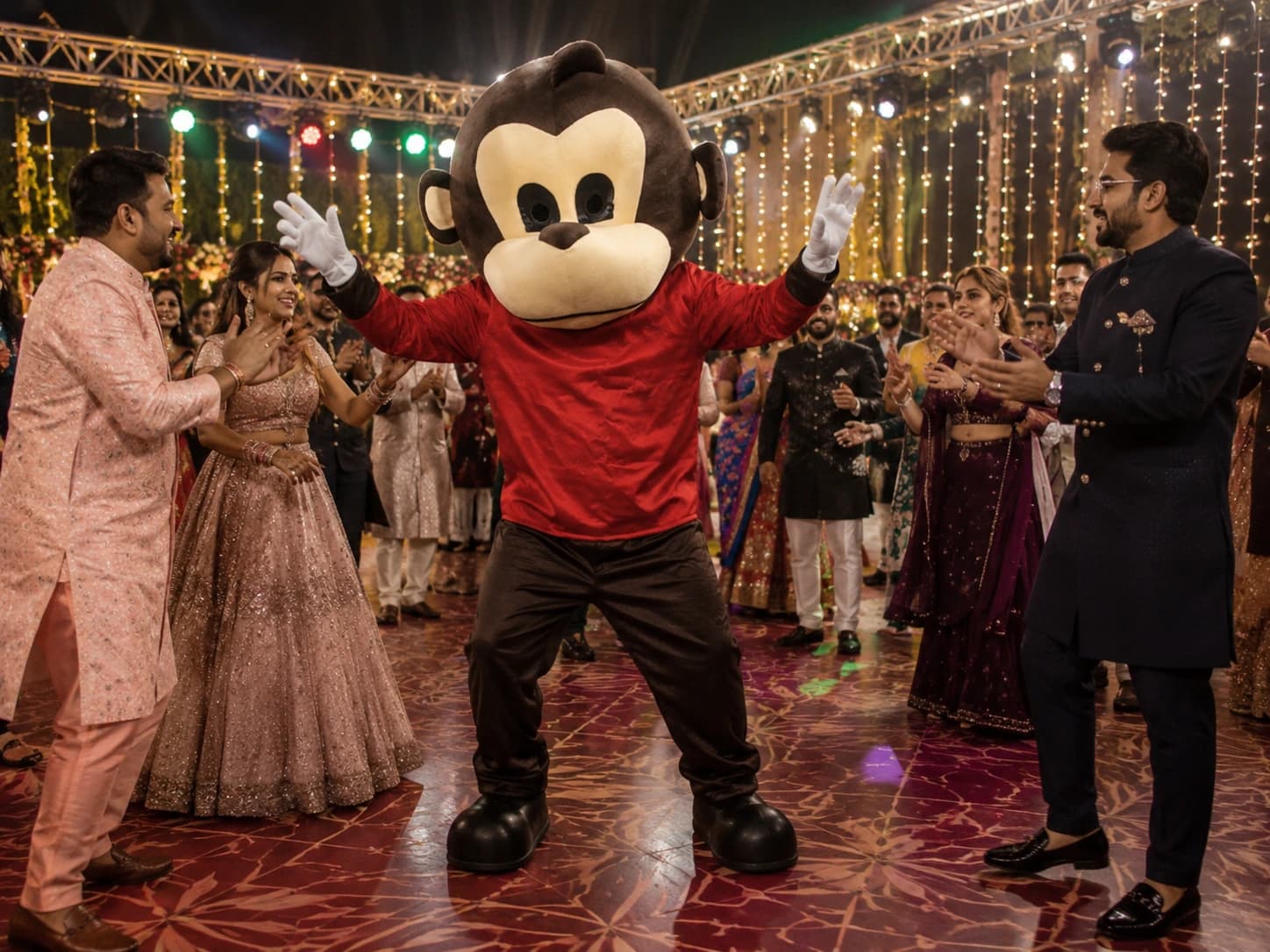 Costumes supplied by TentMart, Delhi