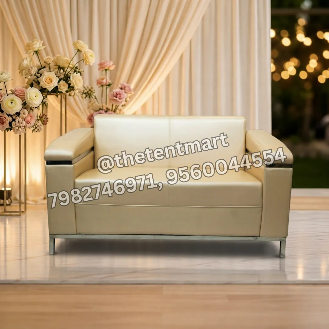Off-White Wedding Event Cushion Sofa, product code KS-200