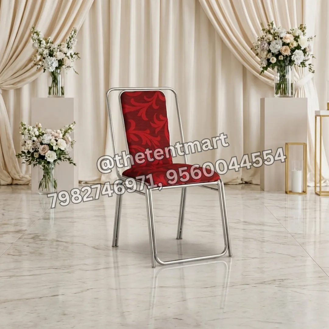 High-Back Fresh Foam Stainless Steel Banquet Chair, product code BC-015
