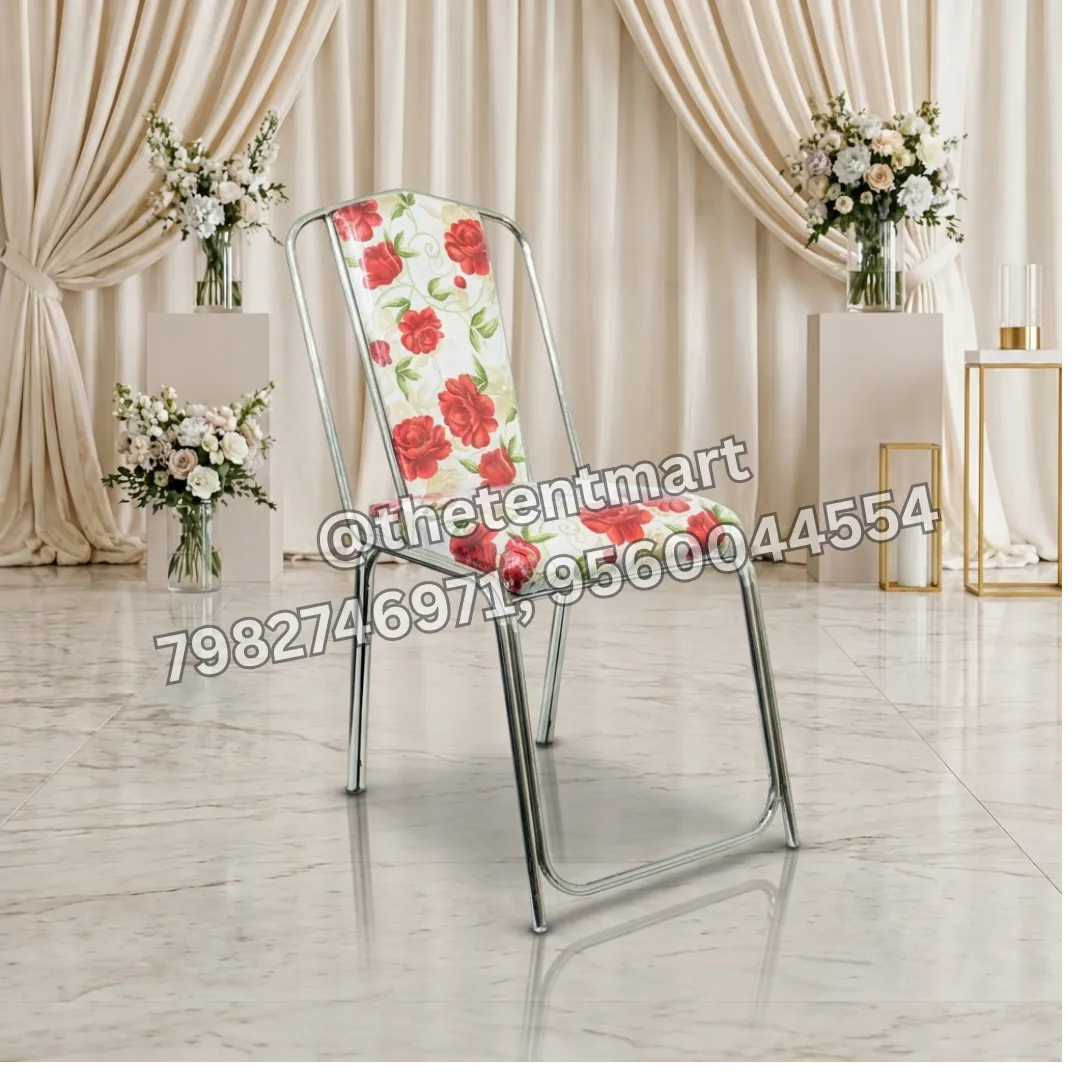 Curve Shape Stainless Steel Banquet Chair, product code BC-193