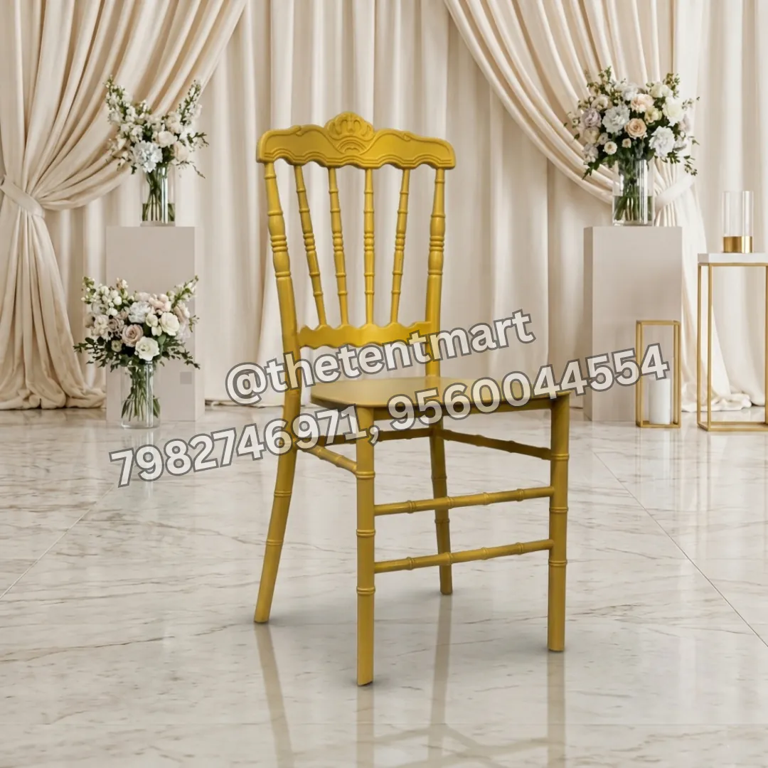 Yellow High-Back Plastic Banquet Chair, product code BC-200