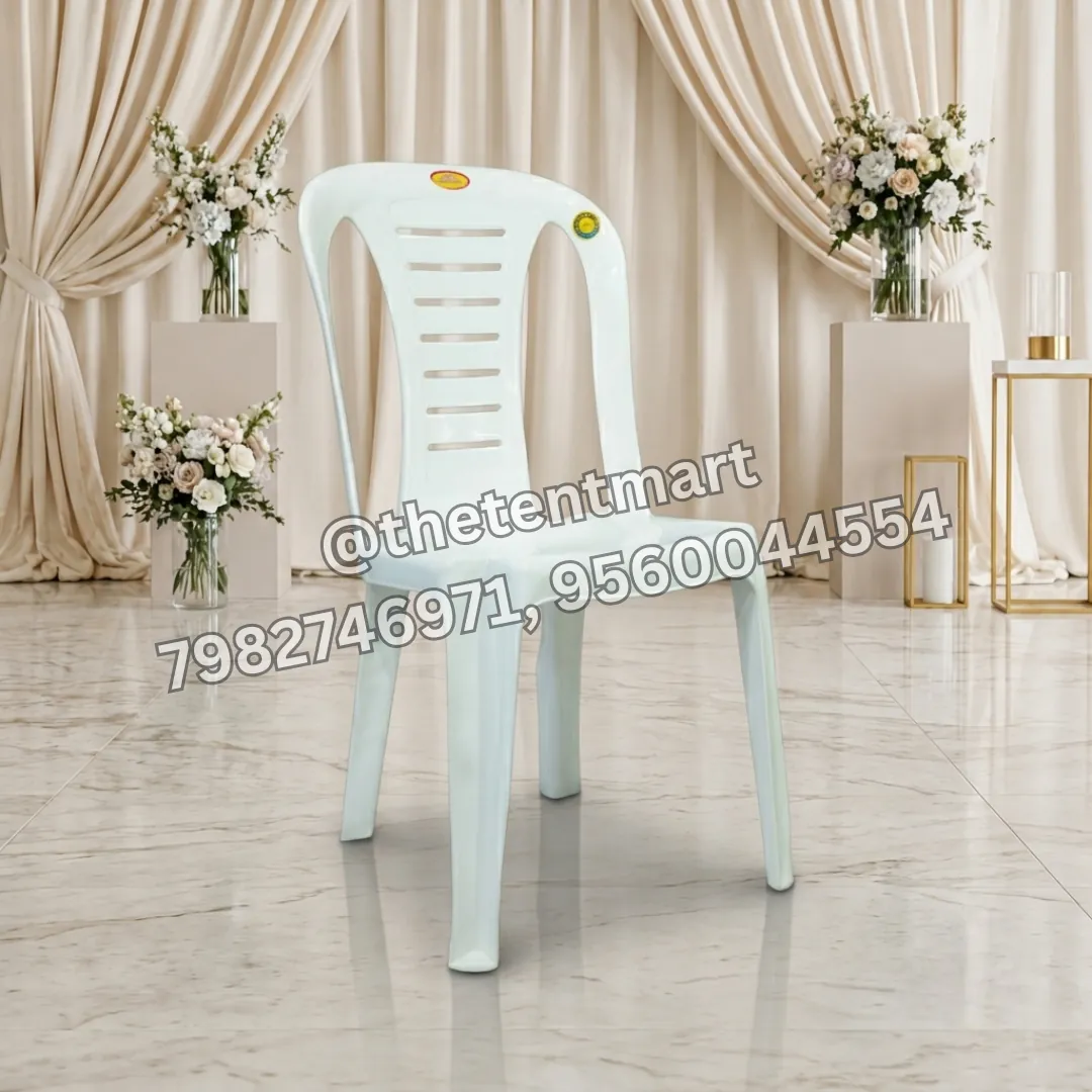 Standard White Plastic Banquet Chair, product code BC-205
