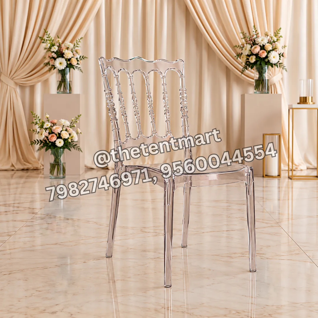 Supported Back Imported Acrylic Chair, product code LCH-109