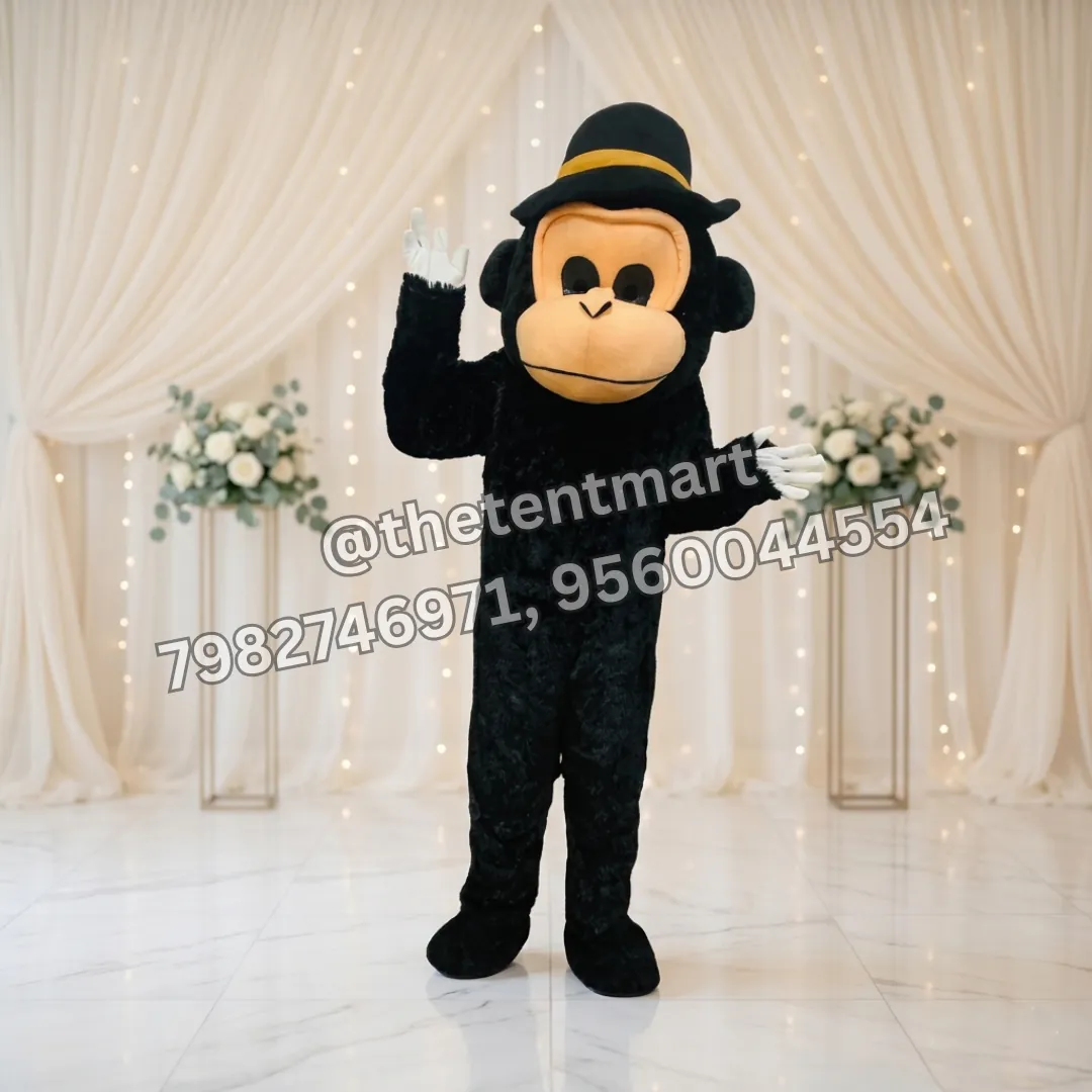 Magician Monkey Mascot Costume, product code AD-218