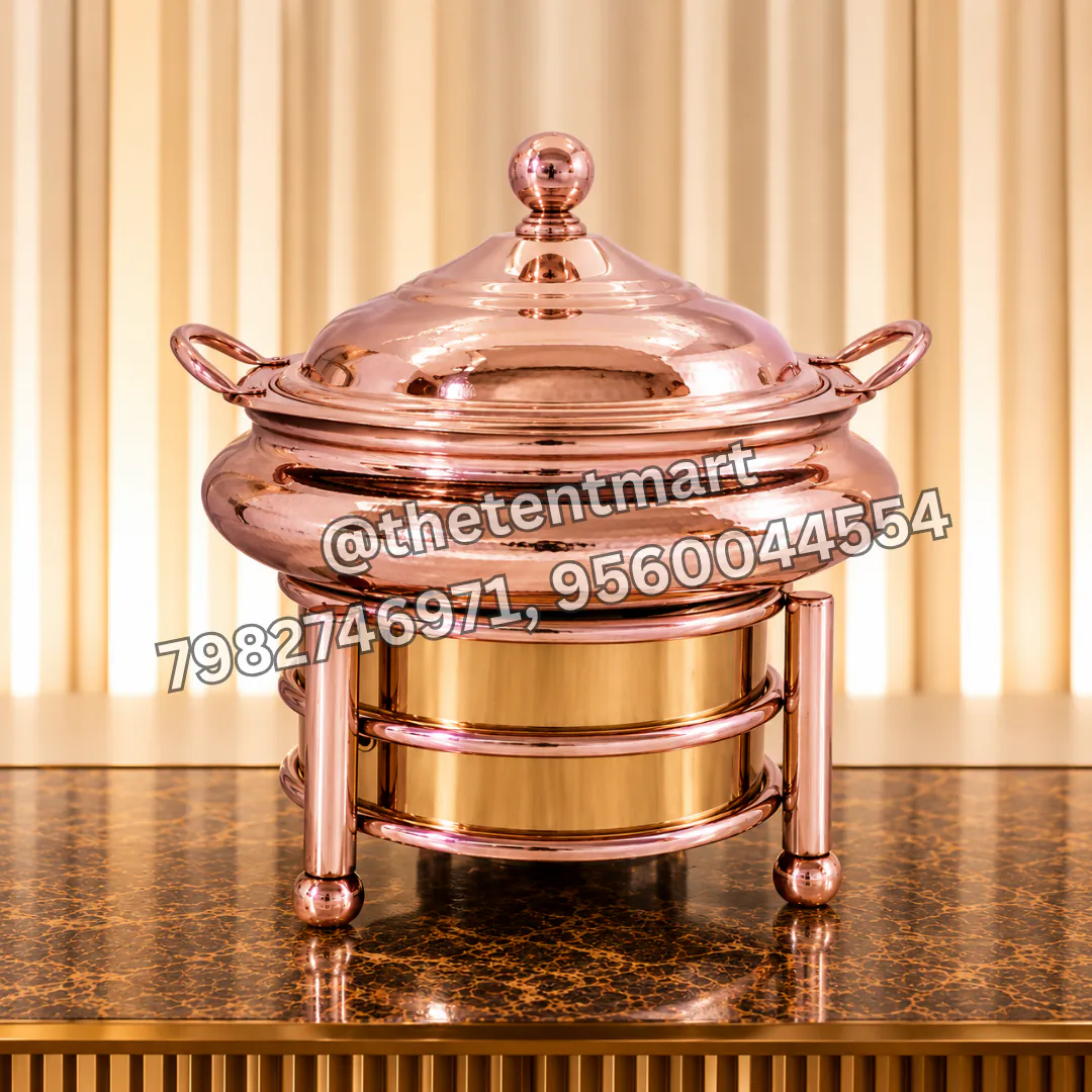Beautiful Rose Gold Serving Dish with Layered Stand, product code SD-605