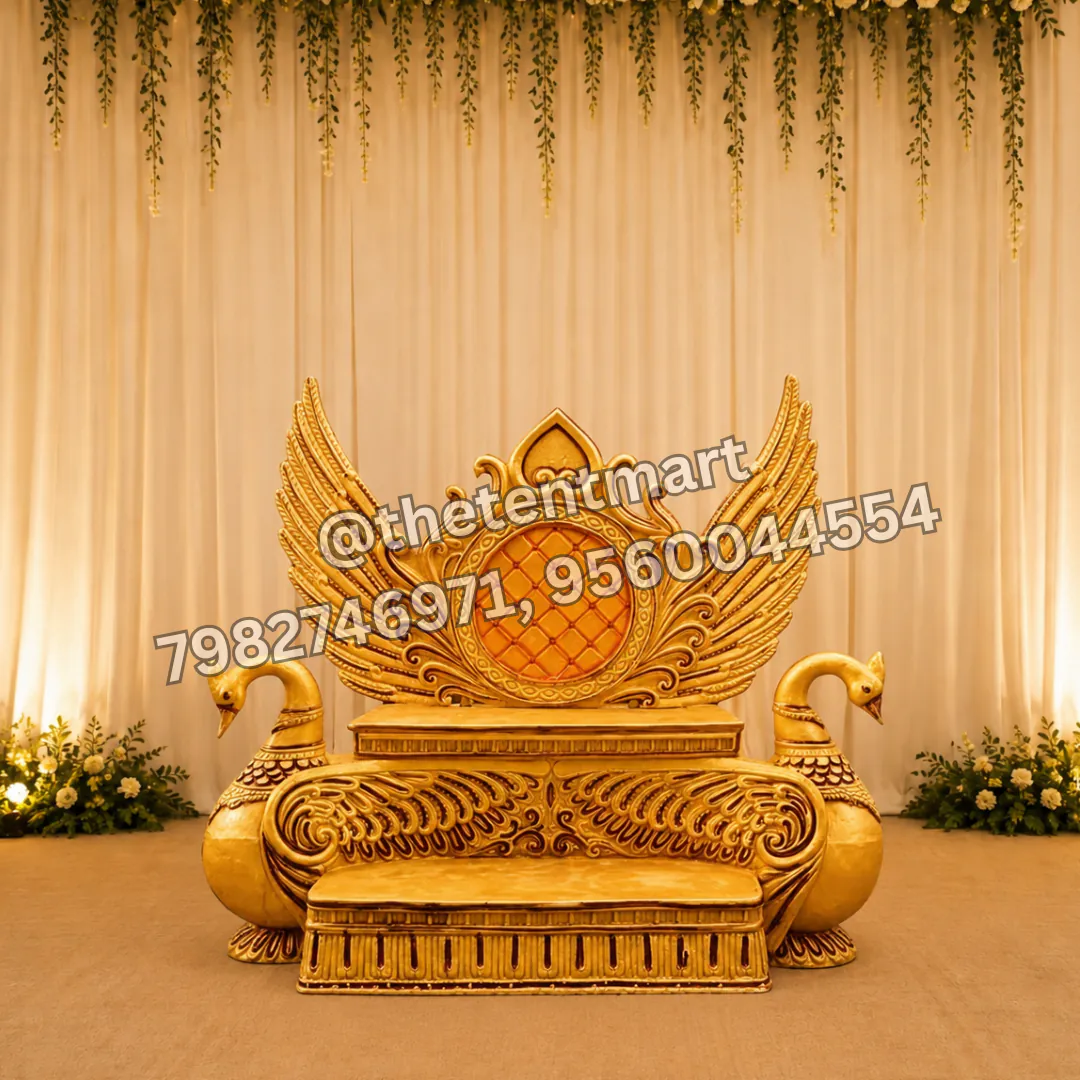 Grand Peacock Throne Golden Entry Theme, product code ET-149