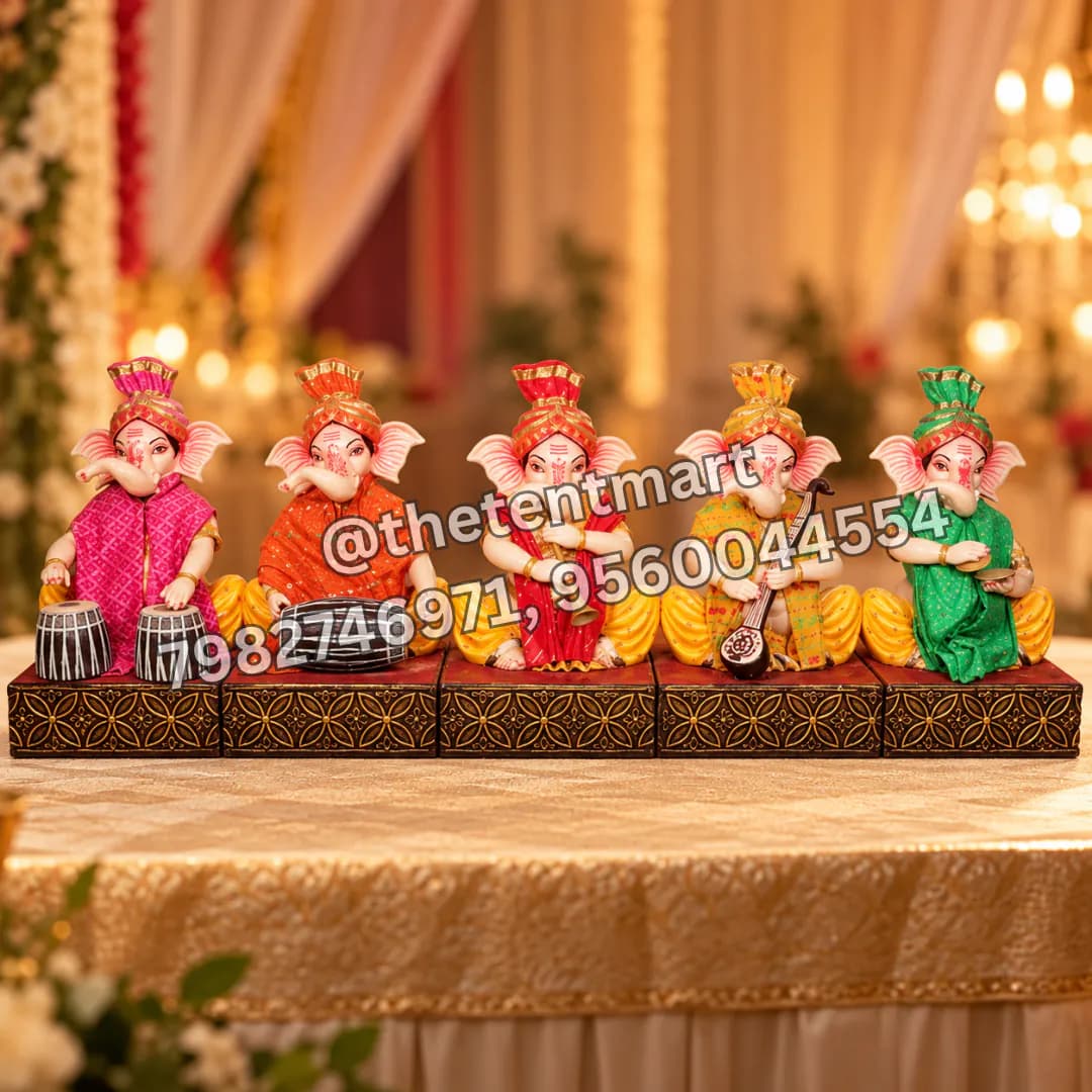 Fiber Ganesh Moving Statue, product code FS-201