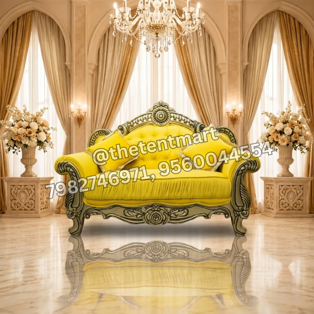 Premium Yellow Malaysia Jaimala Sofa, product code MWS-017