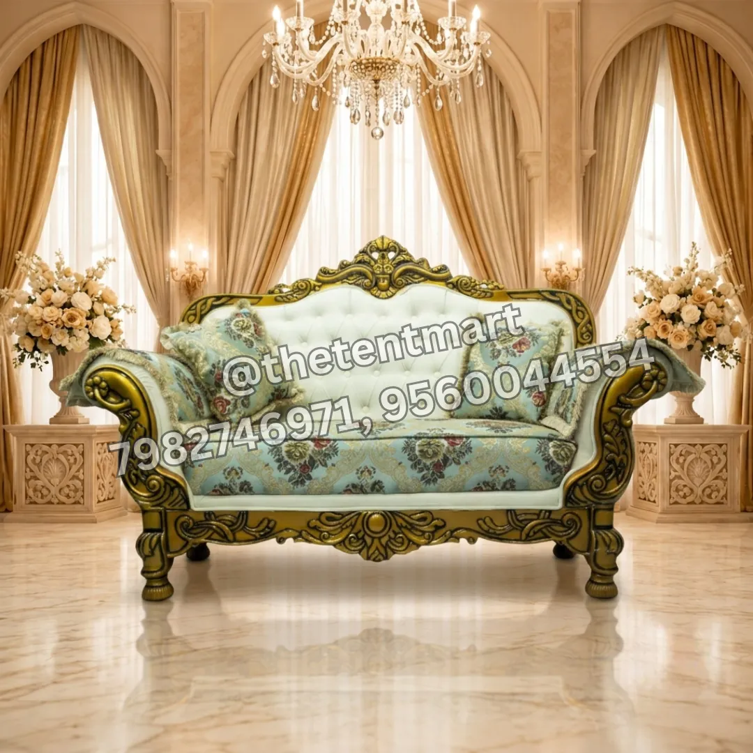 White Designer Antique Look Malaysia Jaimala Sofa, product code MWS-022