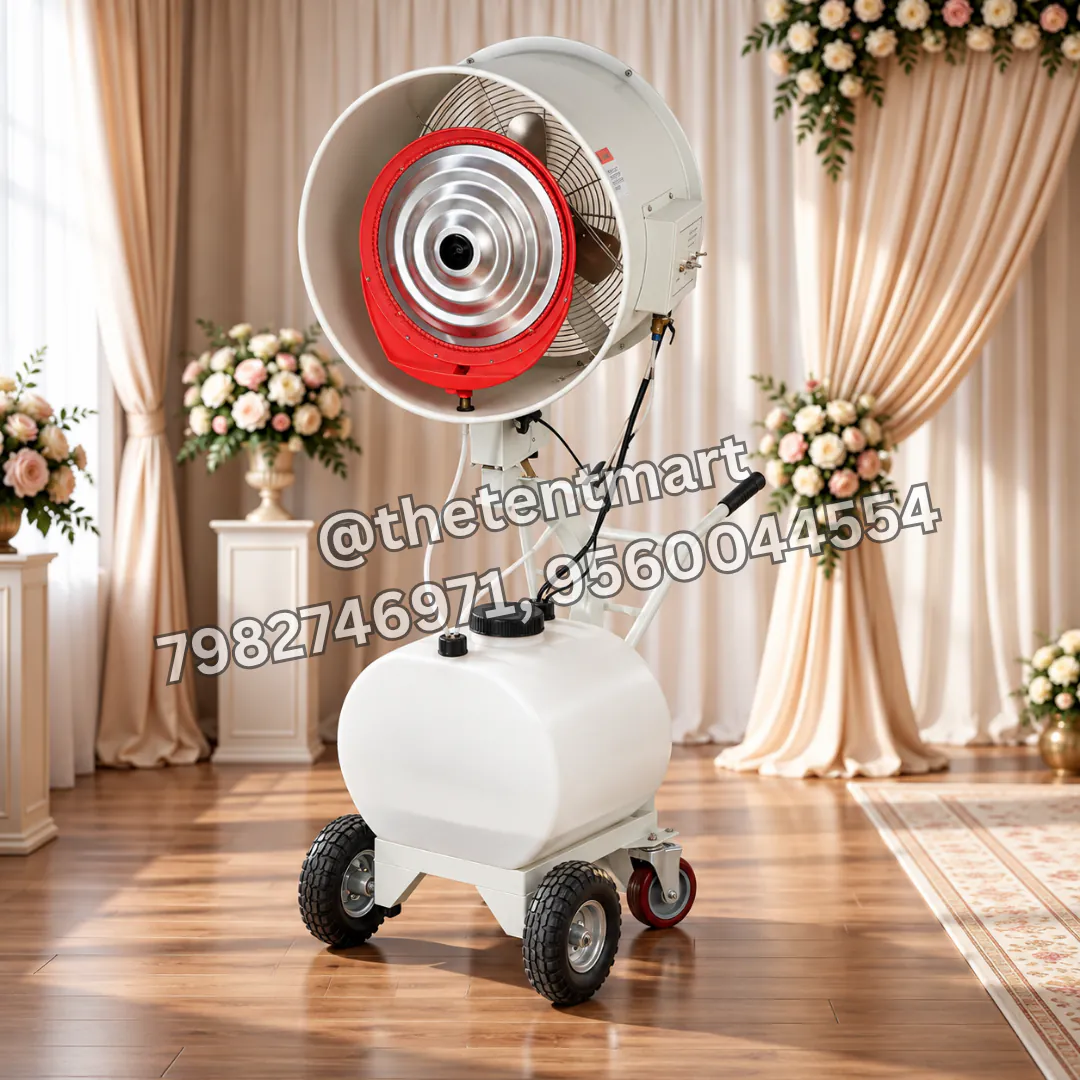 Electric 60 L Imported Humidity Machine Mist Fan with Wheels, product code MF-056