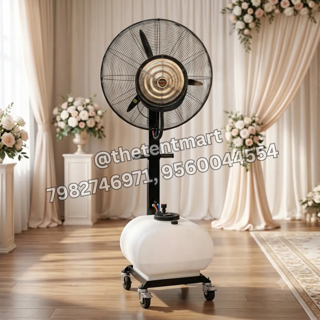50 Ltr Copper Motor 24" Blade Mist Fan, product code MF-062