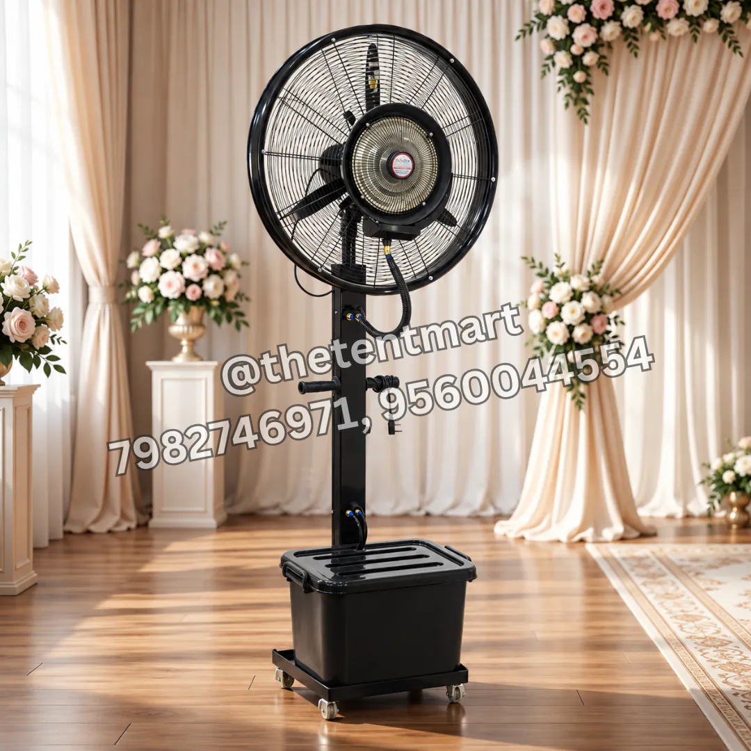 24" Blade Multi-Capacity 6 Ft Foldable Mist Fan, product code MF-51