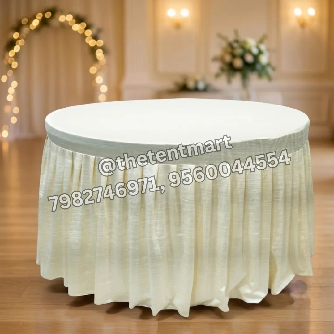 Standard Off White Table Cover, product code RTF-116