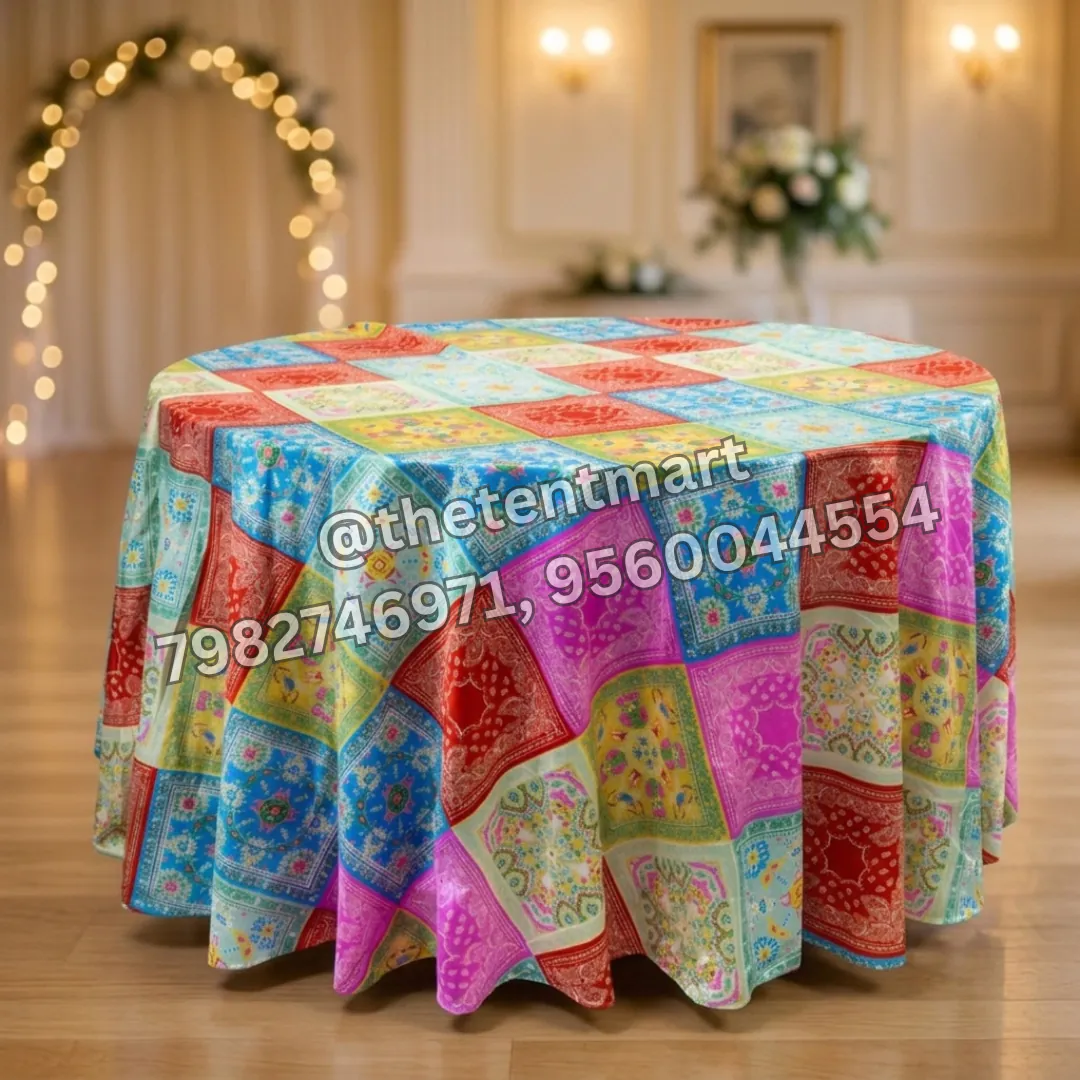 Multicolour Table Cover, product code RTF-141