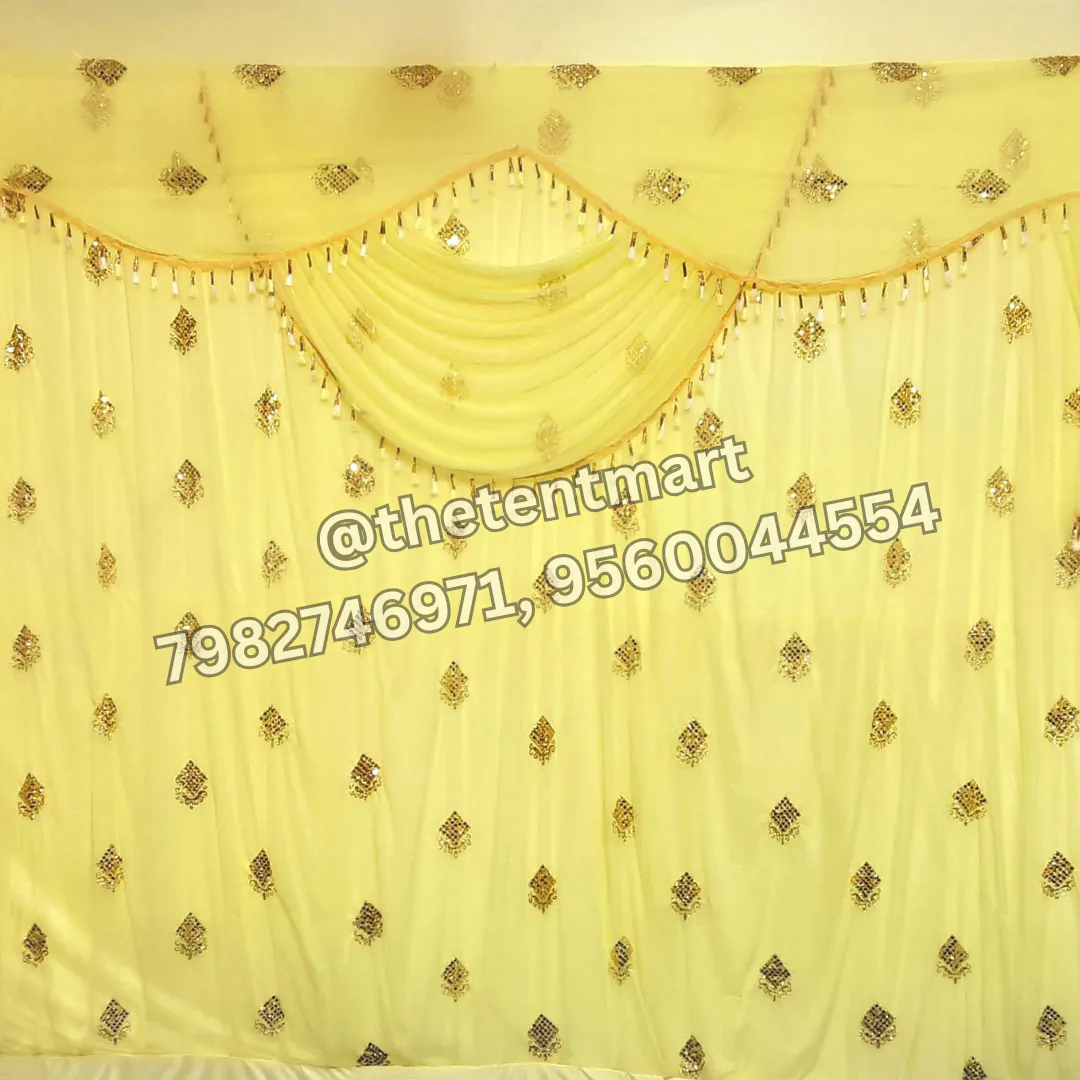 Yellow Galaxy Curtain Tent Side Wall, product code CT-336