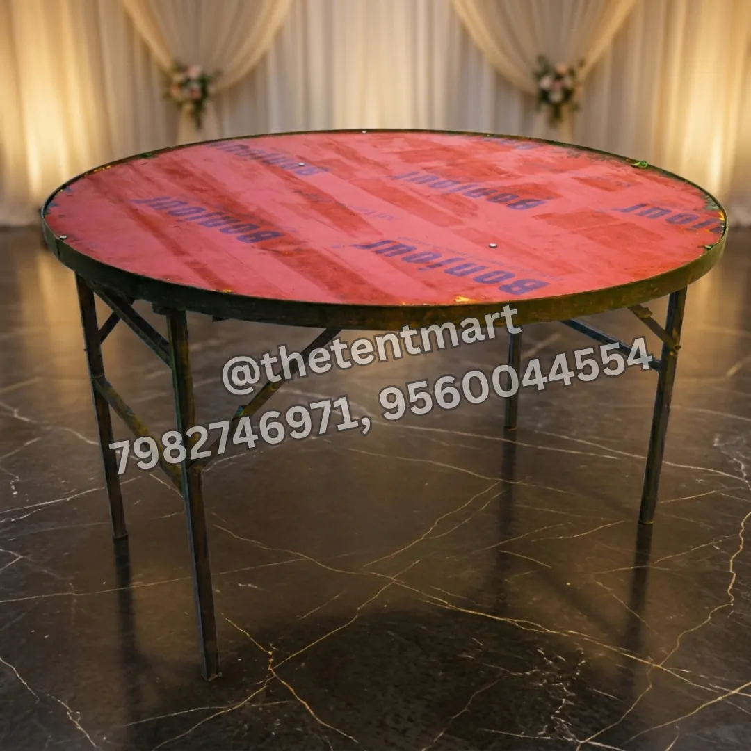 Waterproof Ply Round Tent Table, product code FTB-105A