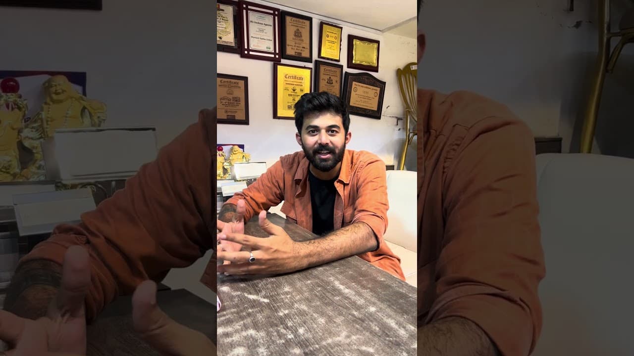 Customer sharing their TentMart experience in a video testimonial at the Delhi showroom