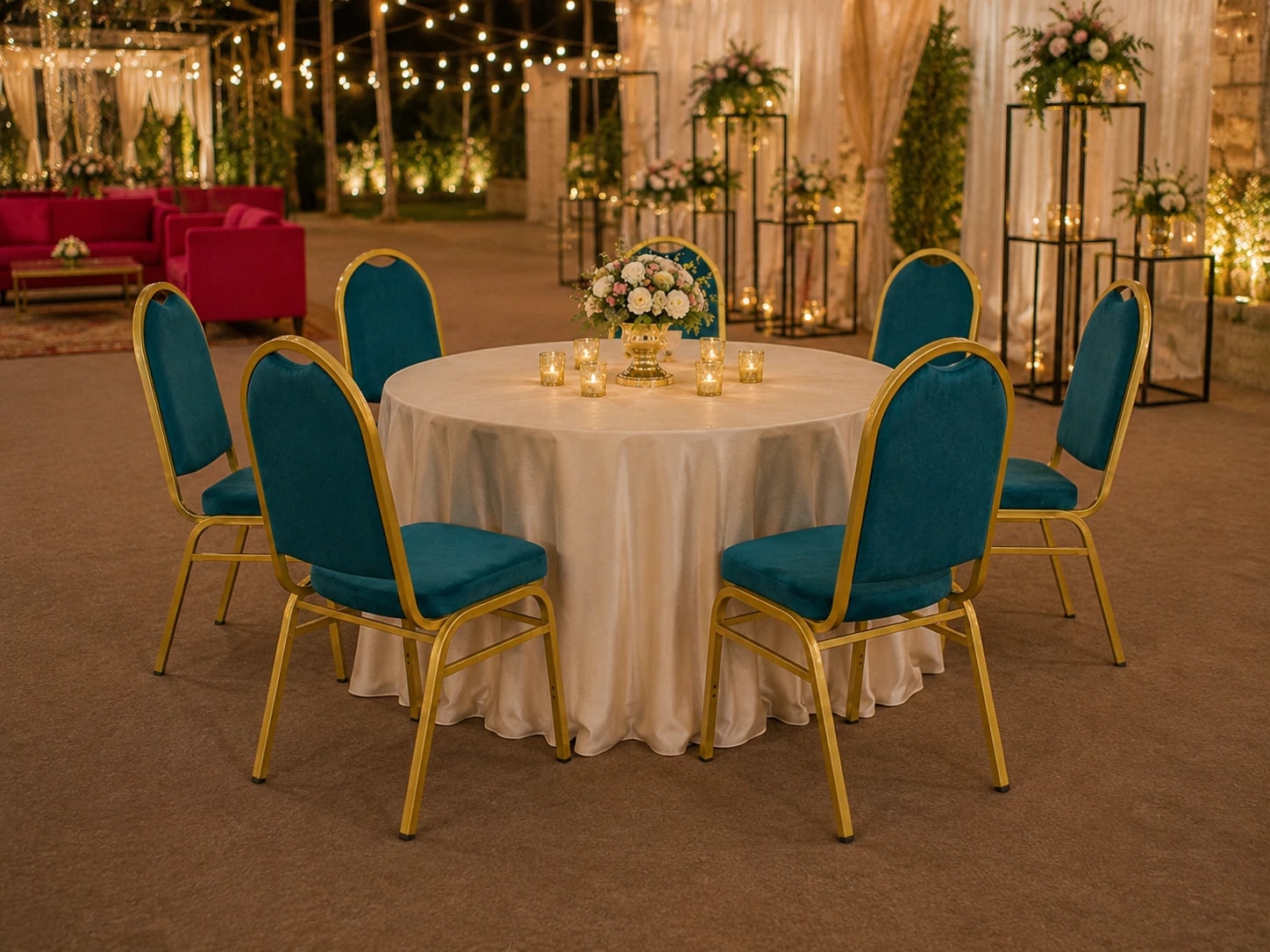 Banquet Chair supplied by TentMart, Delhi