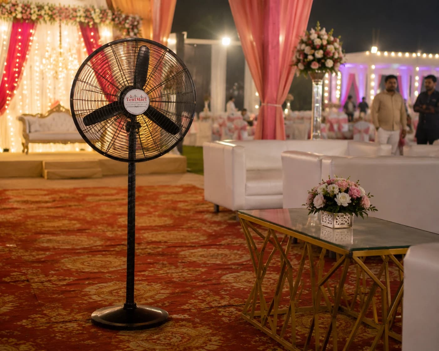 Pedestal Fan supplied by TentMart, Delhi