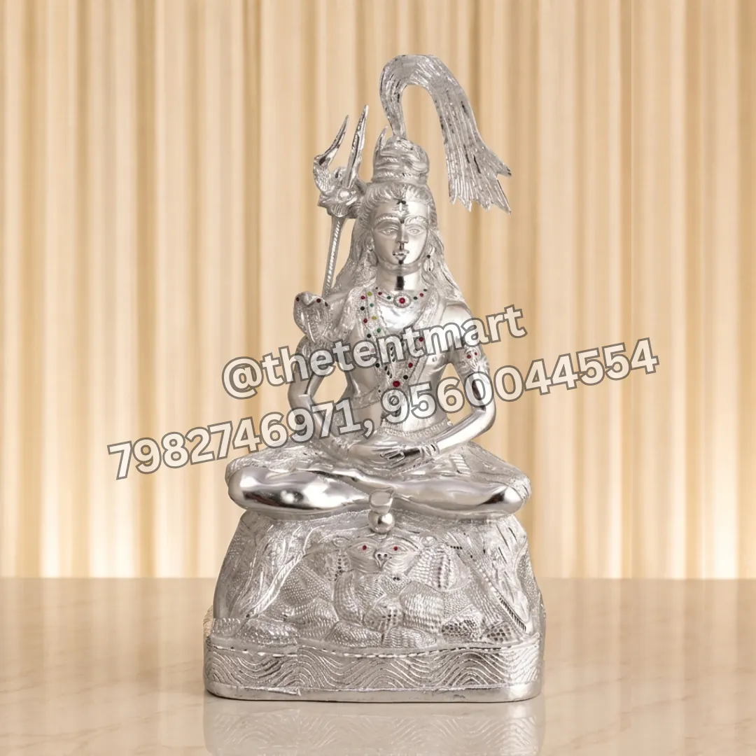 Aluminum Shiv Ji Statue, product code MS-007