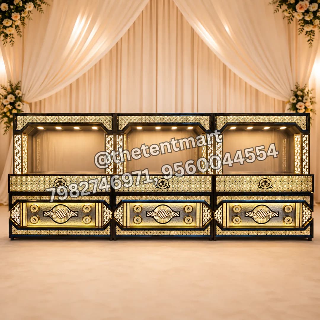 Catering Counter with Top LED Lights, product code CA-628P