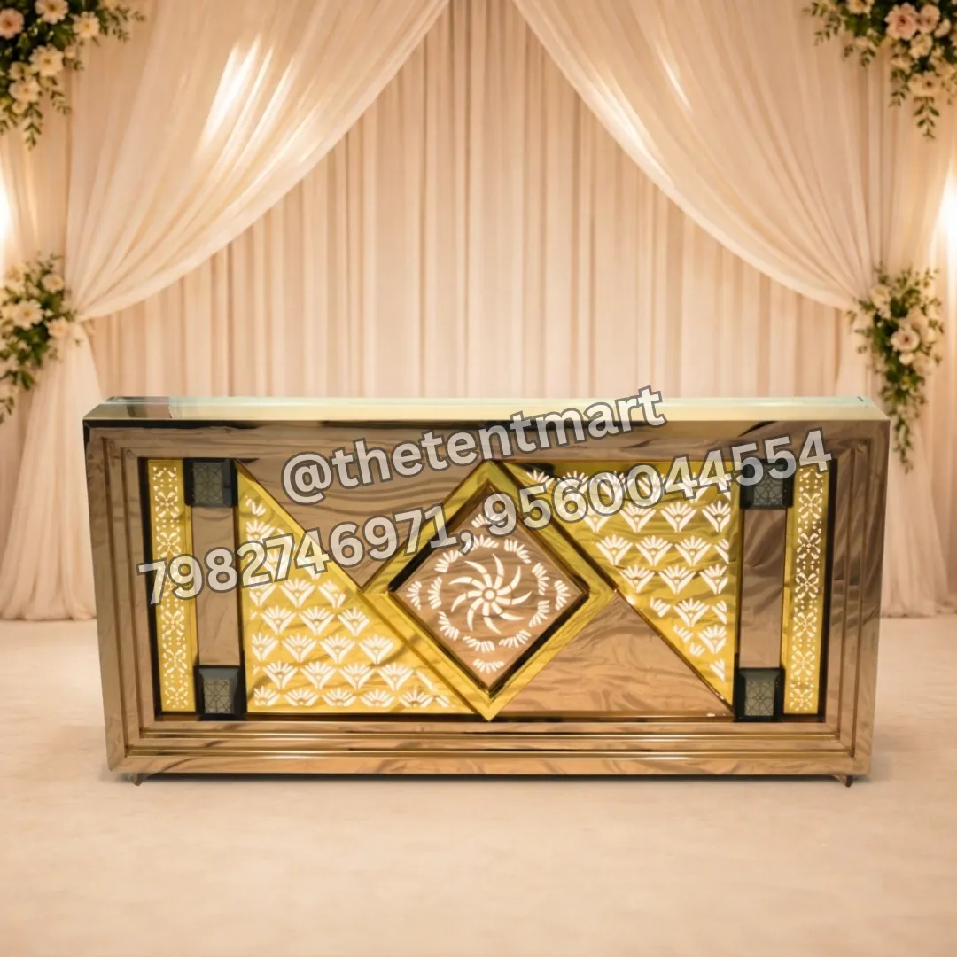 Sunflare and Flowers Design Beautiful Catering Counter, product code CA-642