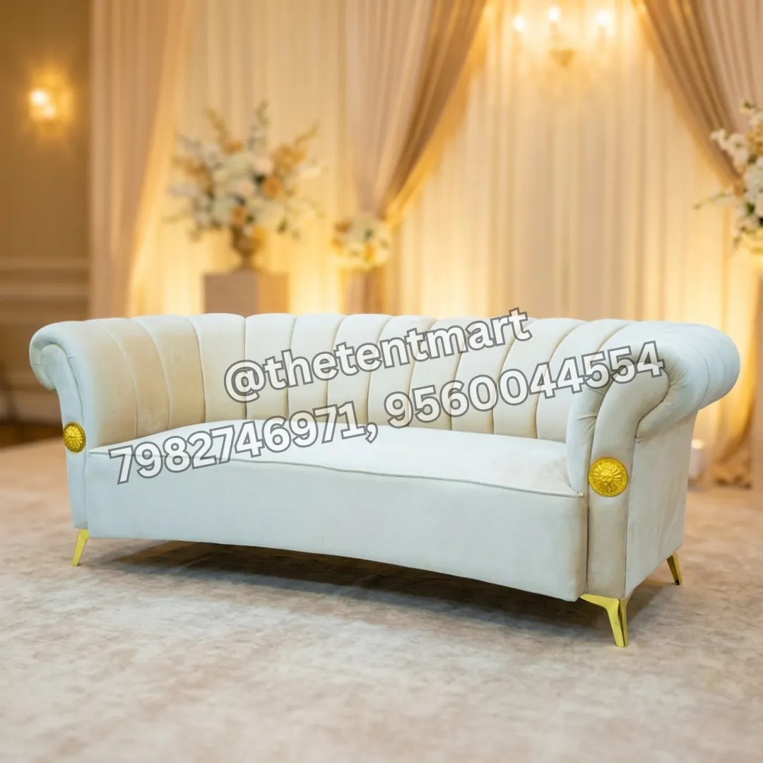 Aesthetic White Premium Cushion Sofa, product code KS-187