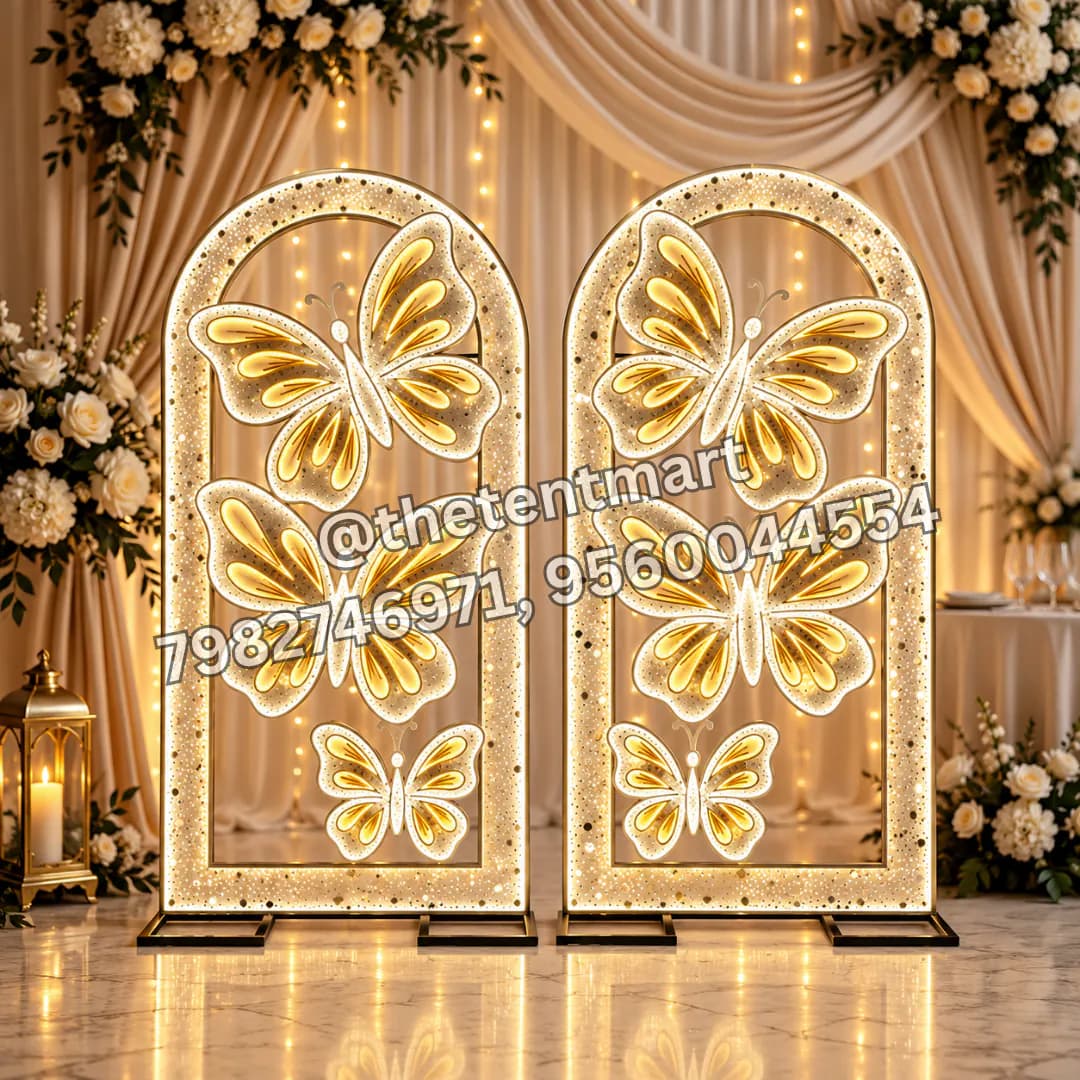 Beautiful 8X4 Butterfly Selfie Backdrop, product code SEL-223