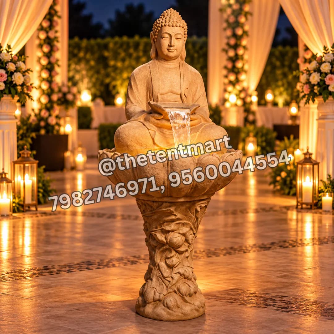 Soothing Buddha Design Fiber Fountain, product code FF-223