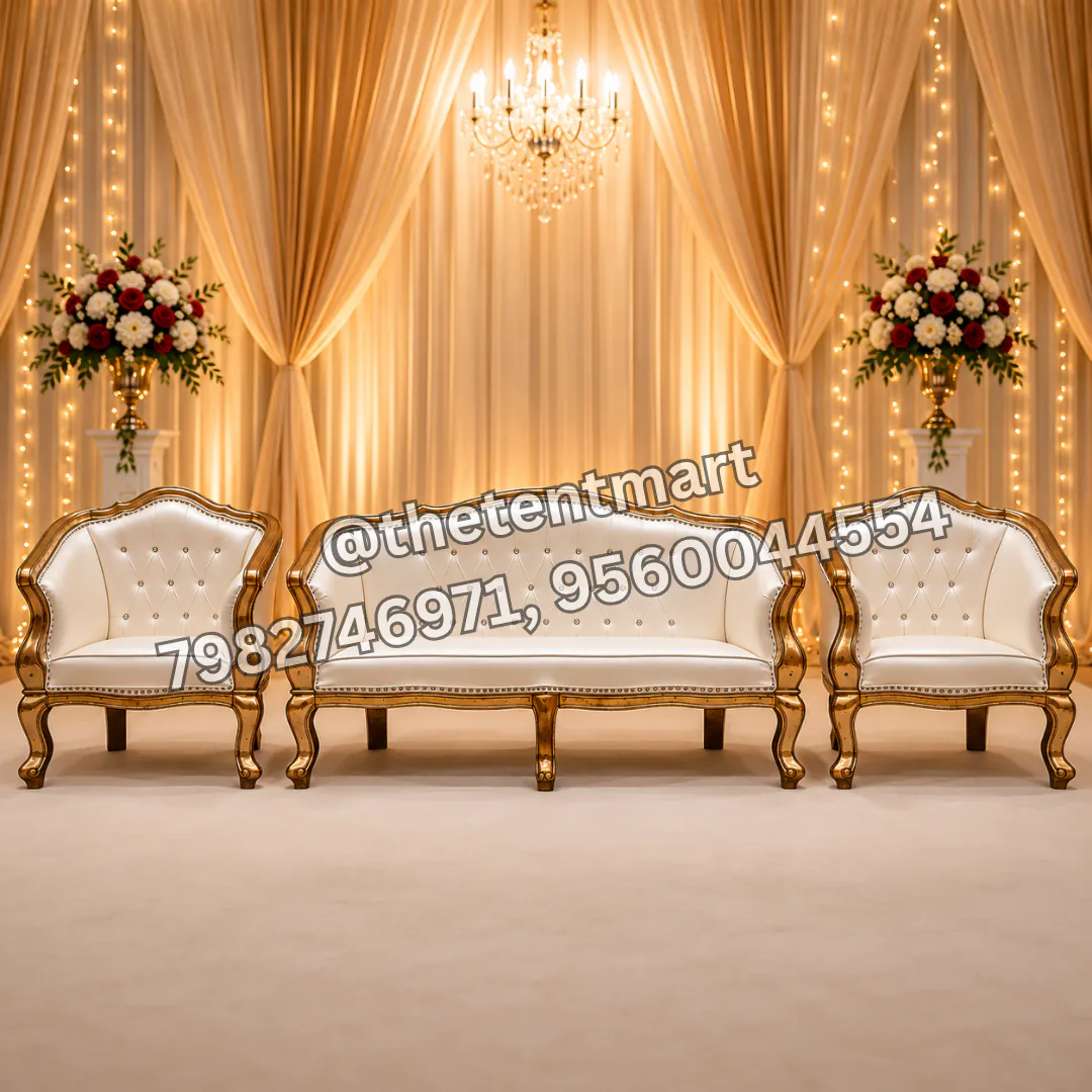 4-Seater White Aesthetic Gillet Jaimala Sofa, product code RJS-310A