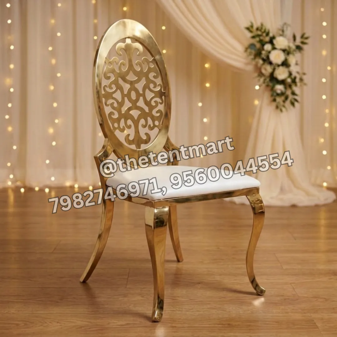 Designer Oval Back Comfortable Cushion Banquet Chair, product code ICH-56
