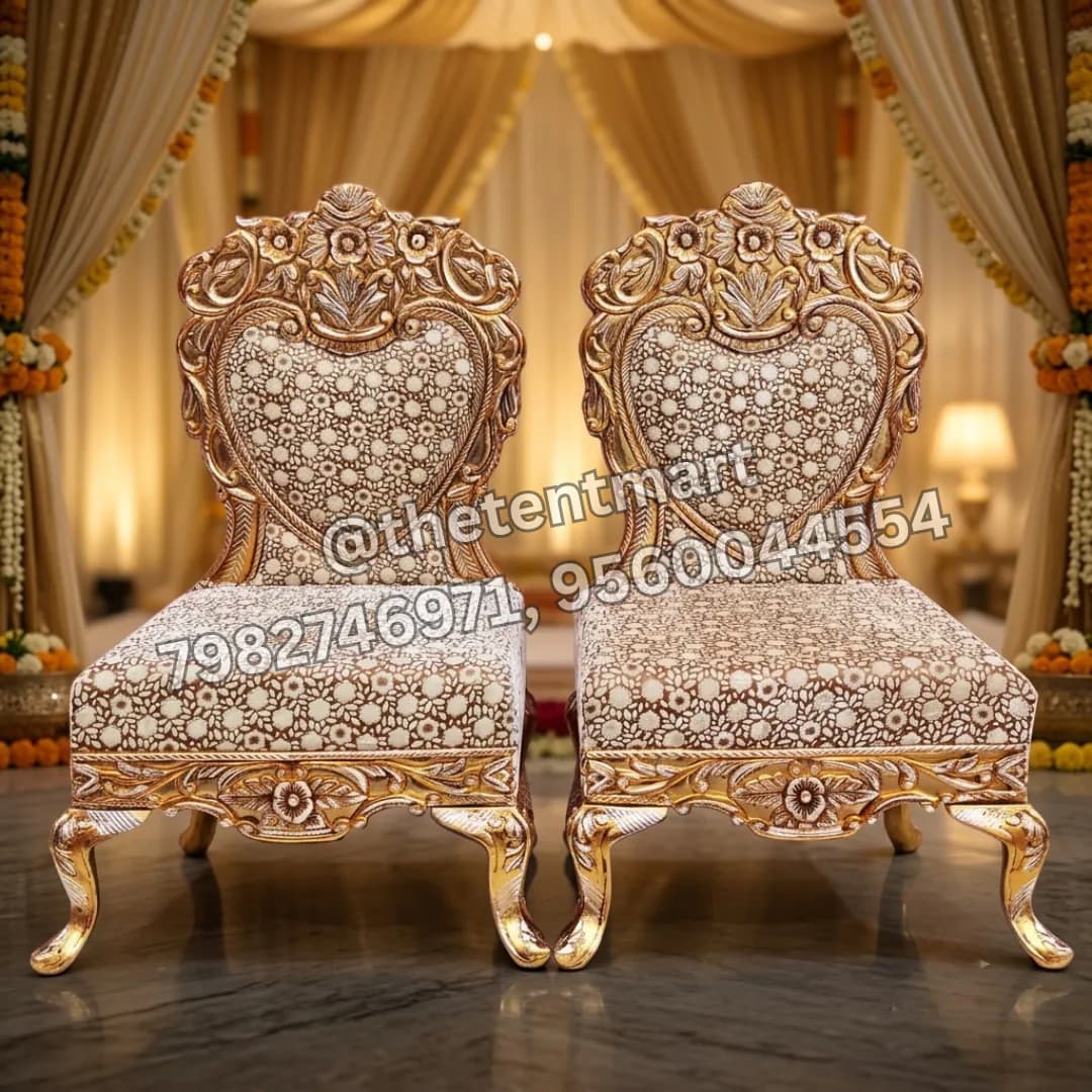 Designer Heart-Shaped Back Mandap Pata, product code CS-030