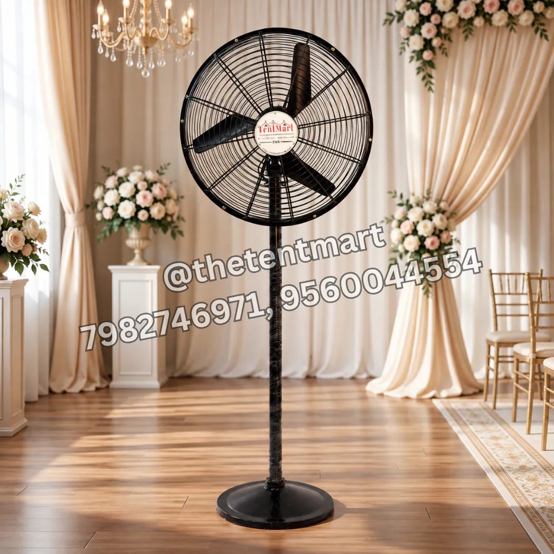 5 Ft Black Electric Pedestal Fan, product code FN-57