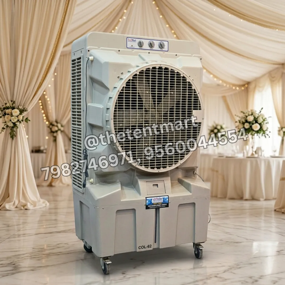 Imported Fiber 5-Blade Tent Cooler with Moving Jali, product code COL-62