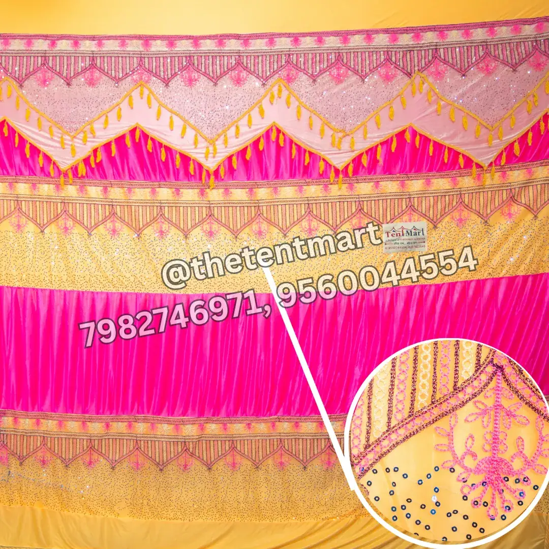Multicolour Traditional Design Net Curtain, product code CT-454